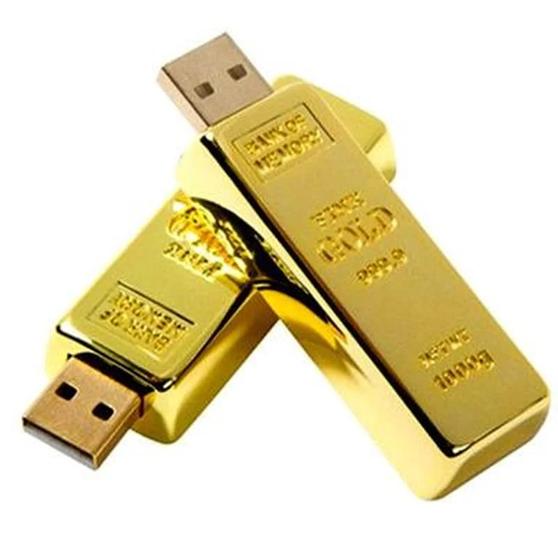 Gold Bar USB Flash Drive